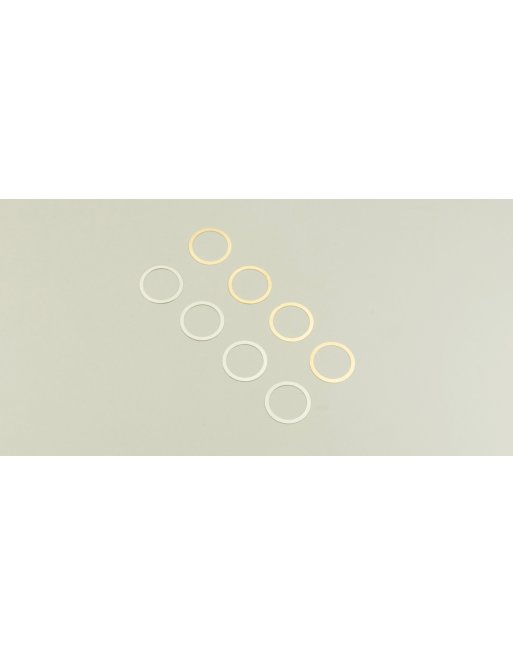 96646 12x15mm Shim Set (0.1/0.2/4pcs) 96646  - KYOSHO RC